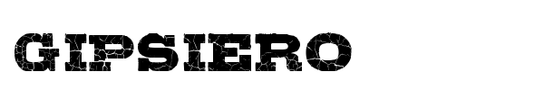Gipsiero font preview